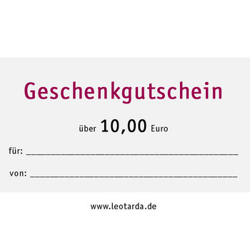 Geschenkgutschein 10,00 EUR