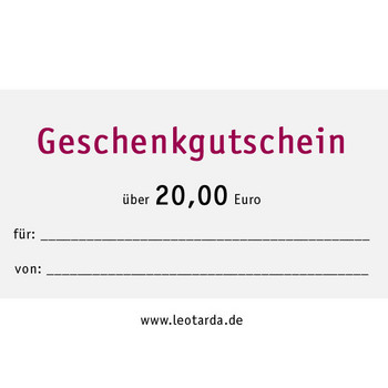 Geschenkgutschein 20,00 EUR